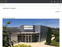 Tablet Screenshot of polydis.fr